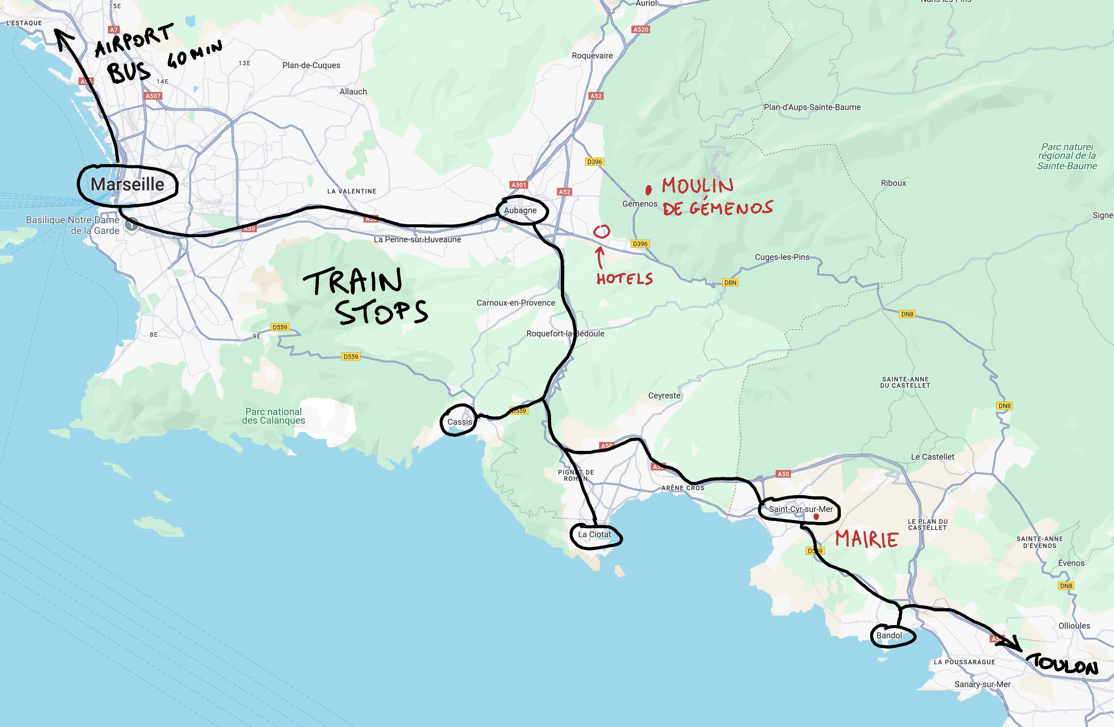 Local Connections Map